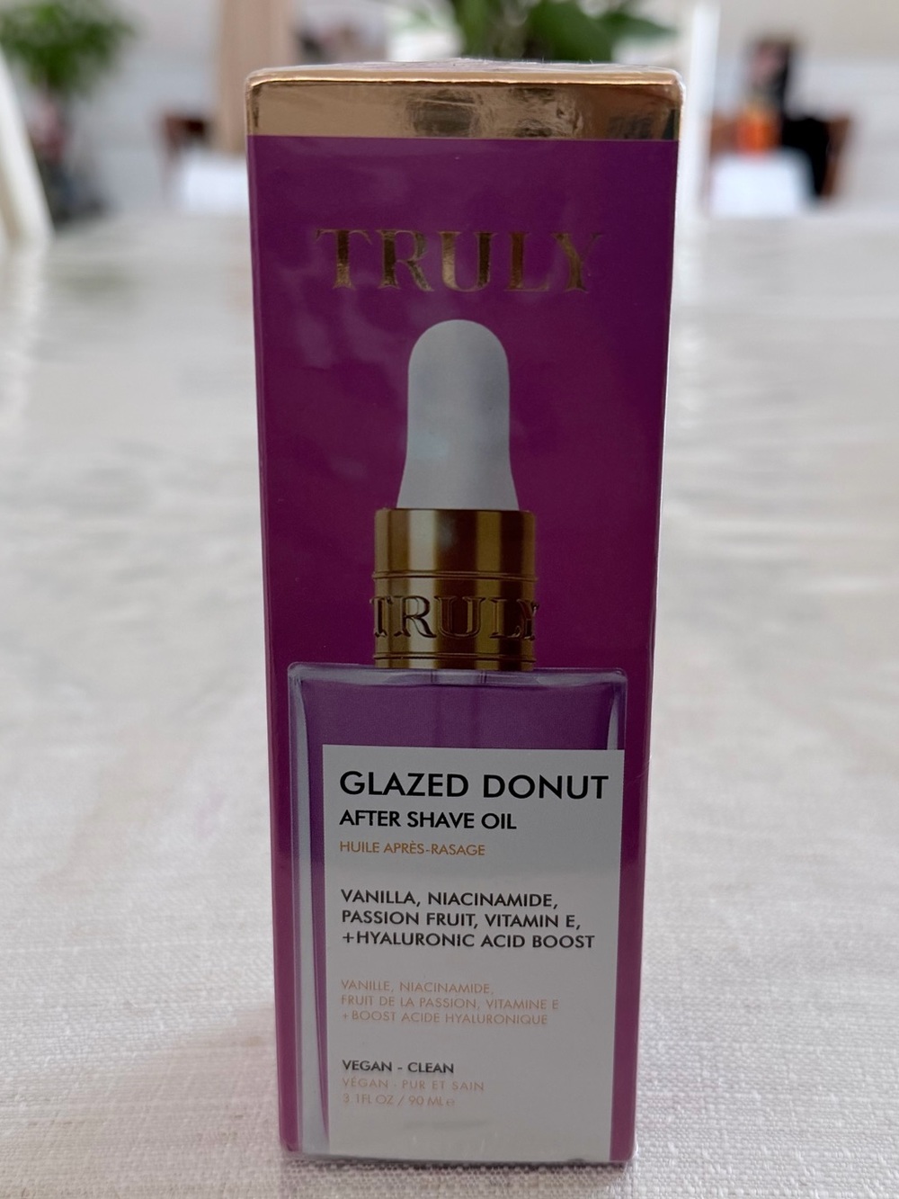TRULY Glazed Donut After Shave Oil 3.1oz